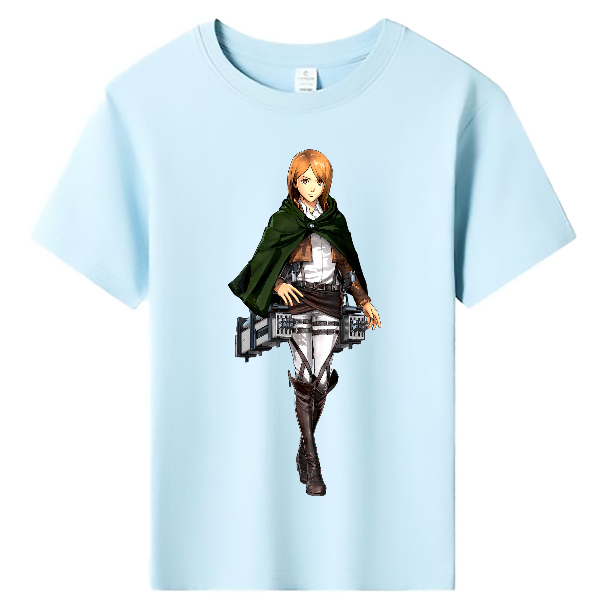 （画像用） 進撃の巨人 ペトラ·ラル Attack on Titan Petra Rall 綿100％キッズTシャツ（フロントプリント）